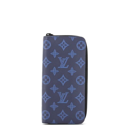 Zippy Wallet Monogram Shadow Leather Vertical