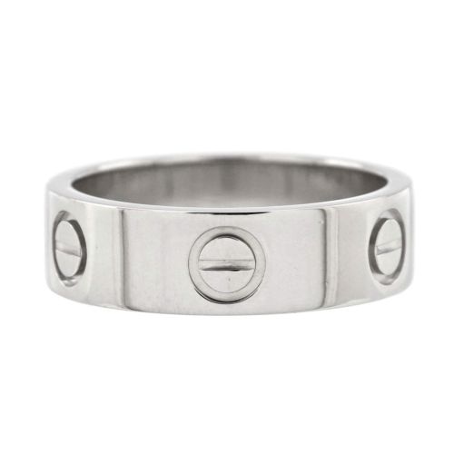 Love Band Ring Platinum