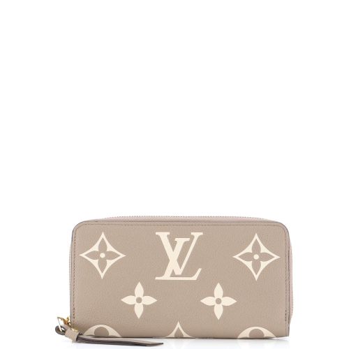 Zippy Wallet Bicolor Monogram Empreinte Giant