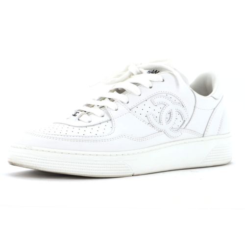 Women's CC Low-Top Sneakers Perforated Leather