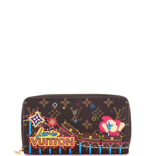 Zippy Wallet Limited Edition Vivienne Xmas Monogram Canvas