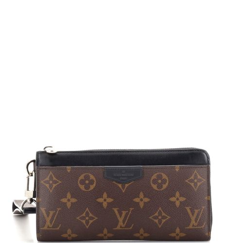 Zippy Dragonne Wallet Macassar Monogram Canvas