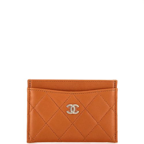 Classic Card Holder Quilted Lambskin