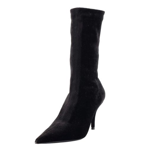 Women's Knife Ankle Sock Boots Velvet