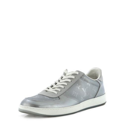 Men's Rivoli Low-Top Sneakers Monogram Metallic Canvas