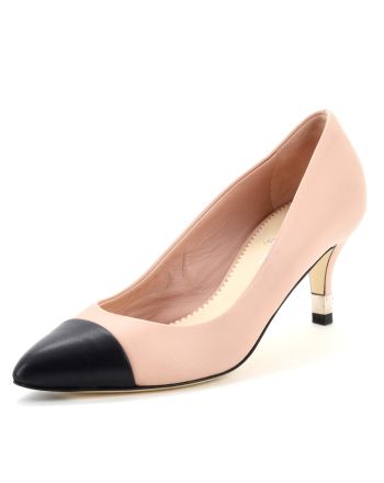 Women's Cap Toe Pumps Leather