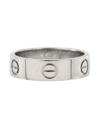 Love Band Ring Platinum