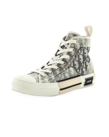 Men's B23 High-Top Sneakers Oblique Coated Canvas and PVC