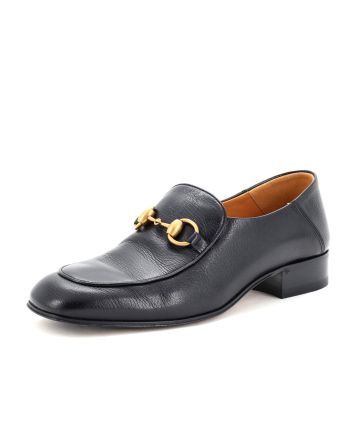 Women's Horsebit Mid-Heel Loafers Leather