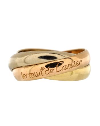 Les Must de Cartier Trinity Ring 18K Tricolor Gold