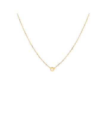 Cartier D'Amour Pendant Necklace 18K Yellow Gold and Diamond XS