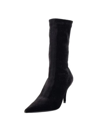 Women's Knife Ankle Sock Boots Velvet