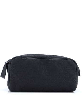 Dopp Kit Toiletry Pouch Taurillon Monogram Leather