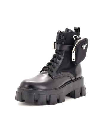 Monolith Combat Boots Leather and Nylon